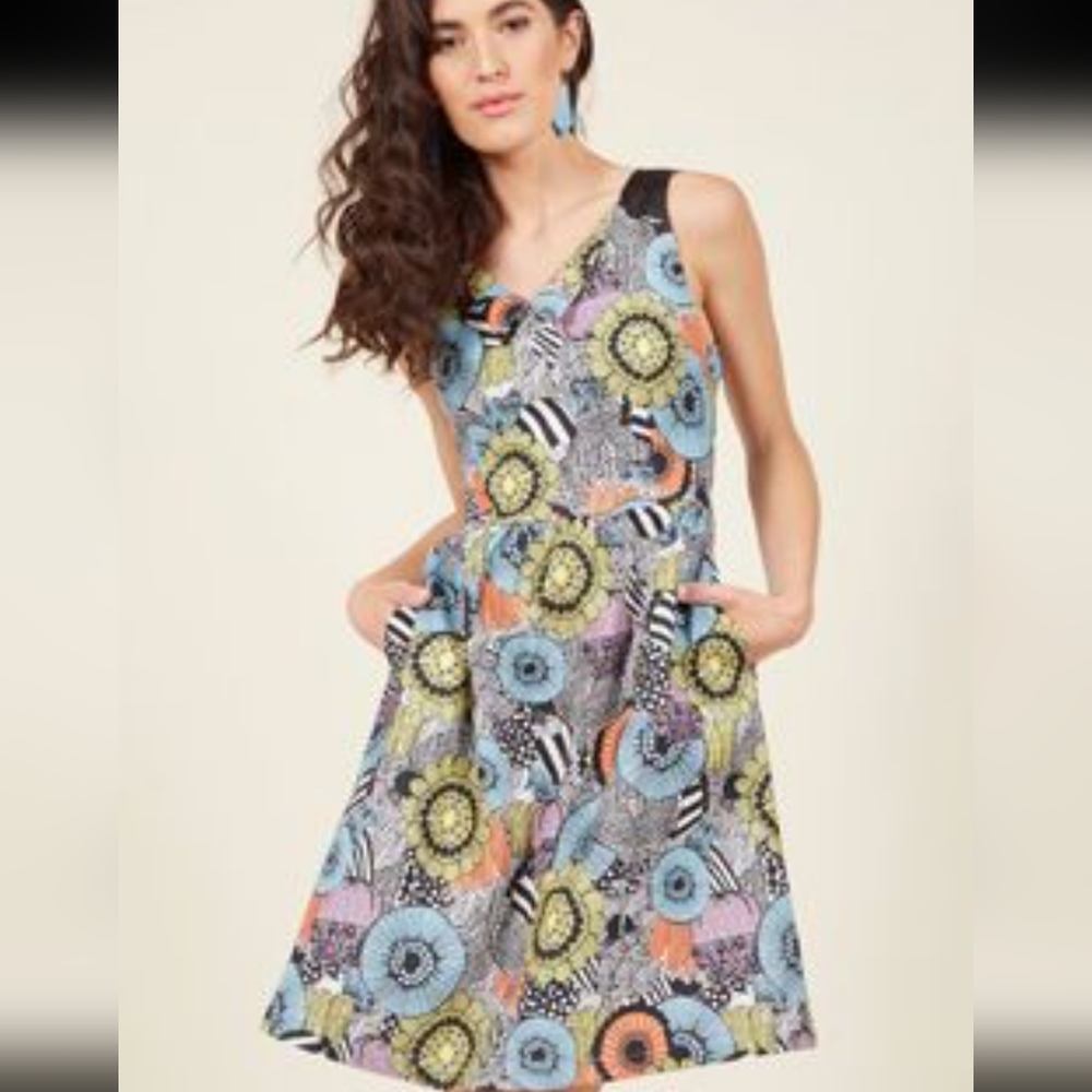 Modcloth dress with pockets NWT